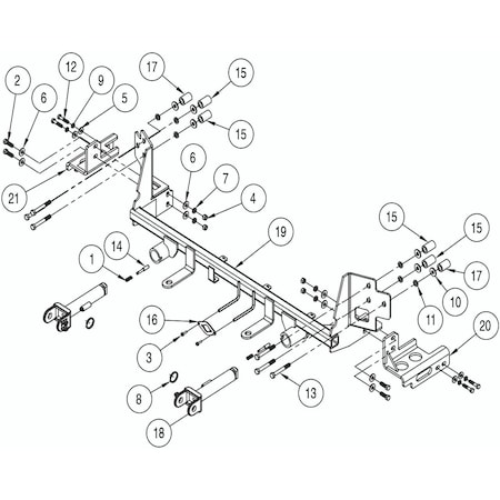 Roadmaster 2021 CHEVROLET TRAILBLAZER DIRECT-CONNECT BASEPLATE-FITS RS MODELS ONLY W/O NUDGE BAR 523211-5